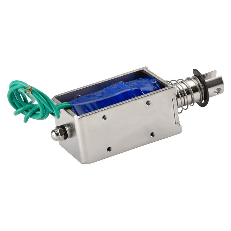 [Australia - AusPower] - Solenoid Electromagnet, HS-1564B, DC12V 3A, 25mm Stroke, Force 30N, Push Pull Type, Open Frame, Linear Motion 