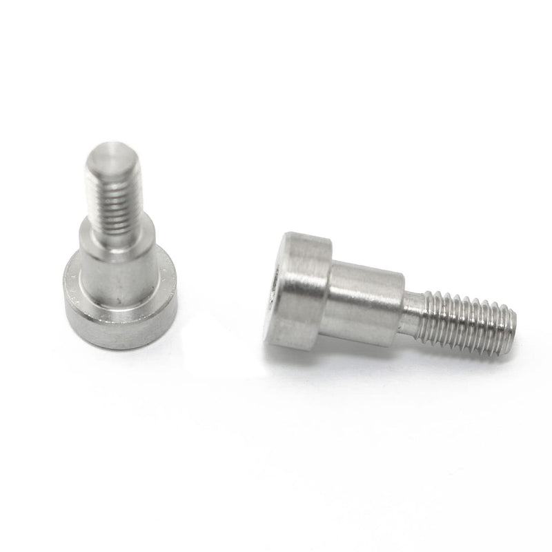 [Australia - AusPower] - 4pcs 304 Stainless Steel Hex Socket Shoulder Bolt 8mm Shoulder M6 Thread for Injection Molding Accessories 