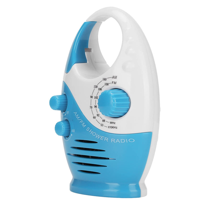 [Australia - AusPower] - Portable AM/FM Digital Radio, Waterproof USB Rechargeable Multifunctional Shower Speaker Radios Player, Suitable for Home Office Outdoor Travel 