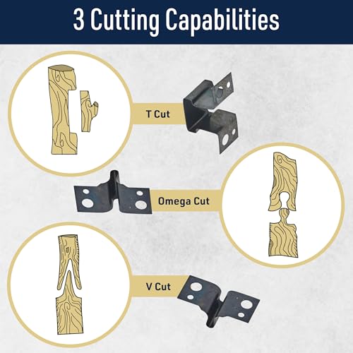 Kings County Tools fruit tree grafting tool set with V-graft, omega and T-graft blades and instructional booklet