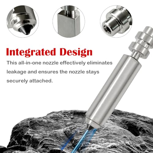 2pcs 0.4 mm Cobra X Nozzle Set with Silicone Cover Nozzle Wiper for Anycubic