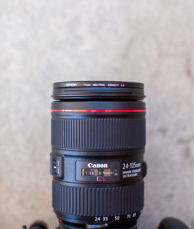 Tiffen 77mm Neutral Density 0.9 (3-Stop) Filter for Video & Photography
