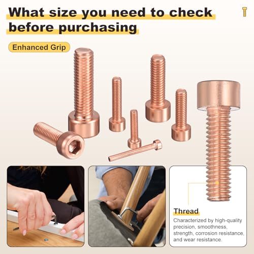 METALLIXITY M3x16mm socket head cap screws kit, 20-piece screw and bolt assortment set
