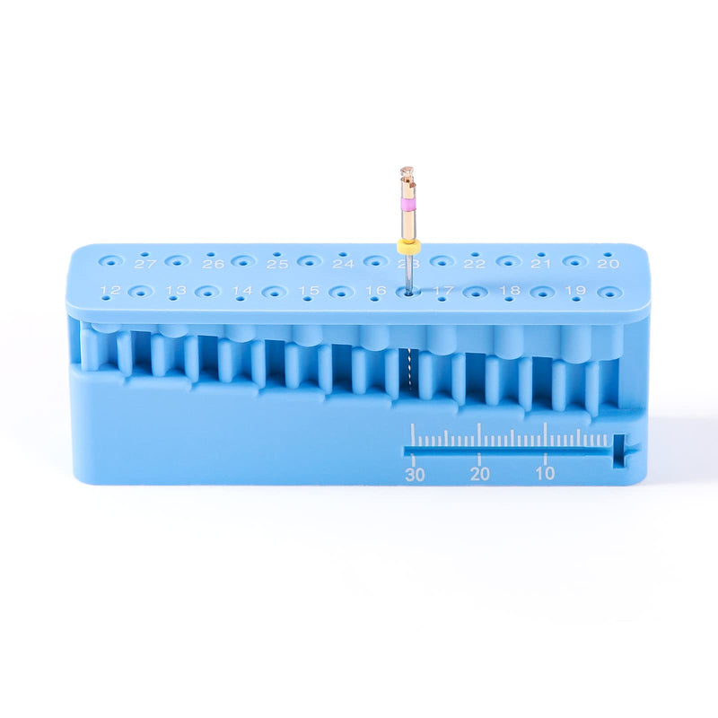 [Australia - AusPower] - JMU Dental Endodontic Measuring Tools Holder Autoclaveable Endo Files Block Measuring Instrument Ruler 