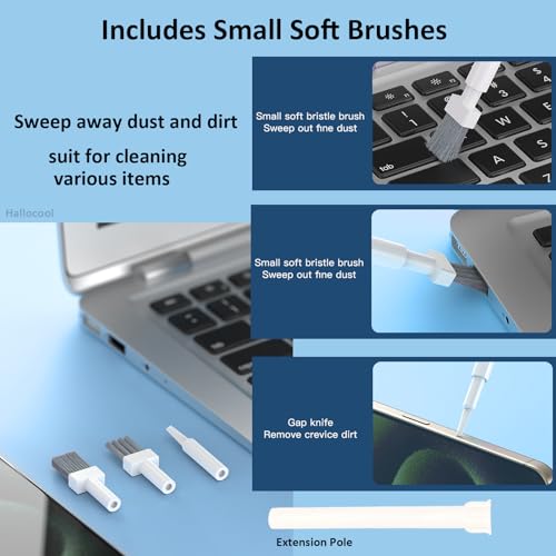 Electronics Cleaning Kit 32 in 1 Multi-Functional Keyboard Cleaning Kit White