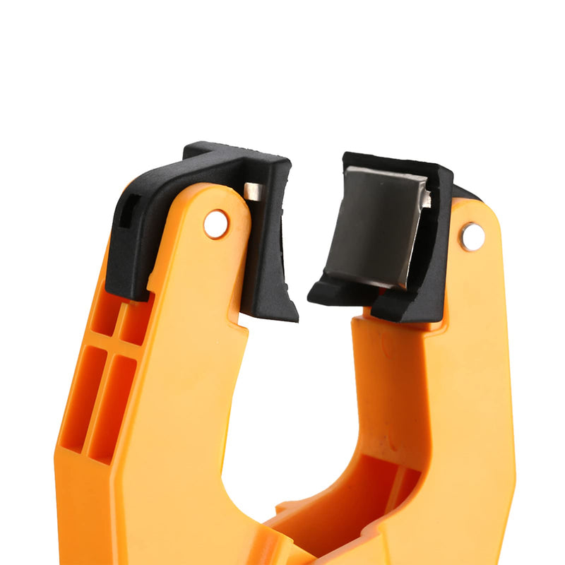 [Australia - AusPower] - HT-05 Temperature Pipe Clamp Thermocouple Clamp Type K Pipe Clamp Temperature 1~3/8" -40~200℃ Yellow 