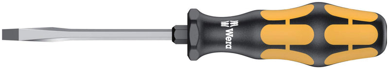 Wera - 5018283001 932 S6 Screwdriver Set Kraftform Chiseldriver & Rack, 6Piece