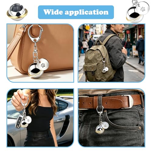 Stainless Steel Urn Keychain for Dog Cat Waterproof