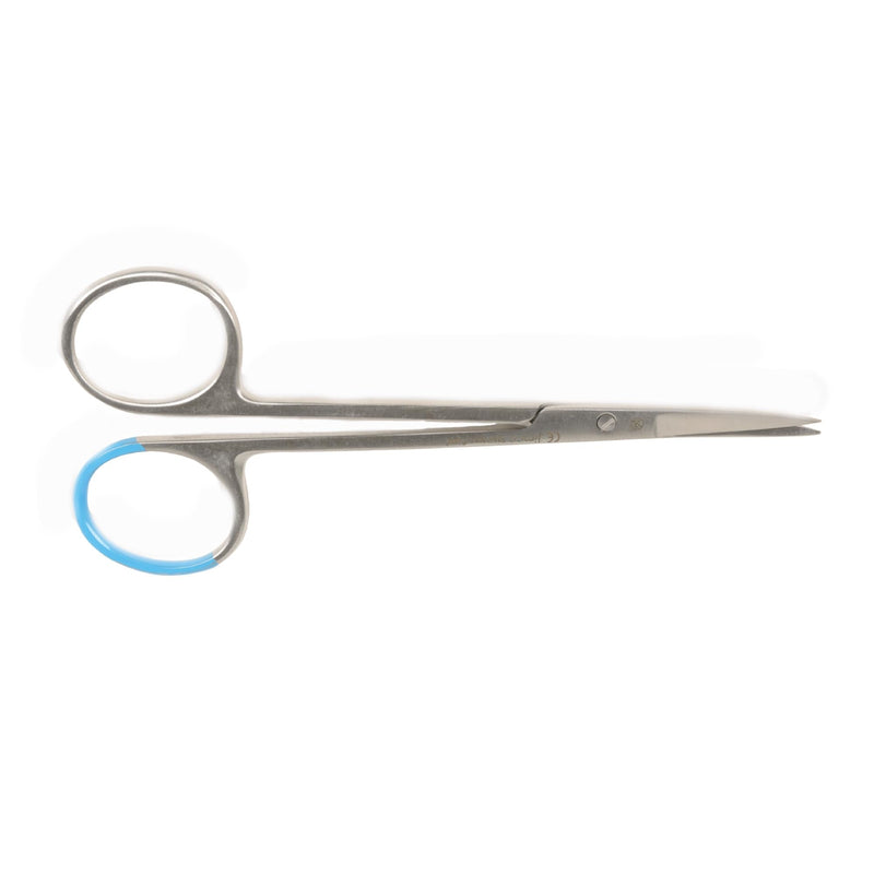 Gima 38831 Scissors Iris Sterile Tips Acute, Curve, 11.5 cm, Pack of 25