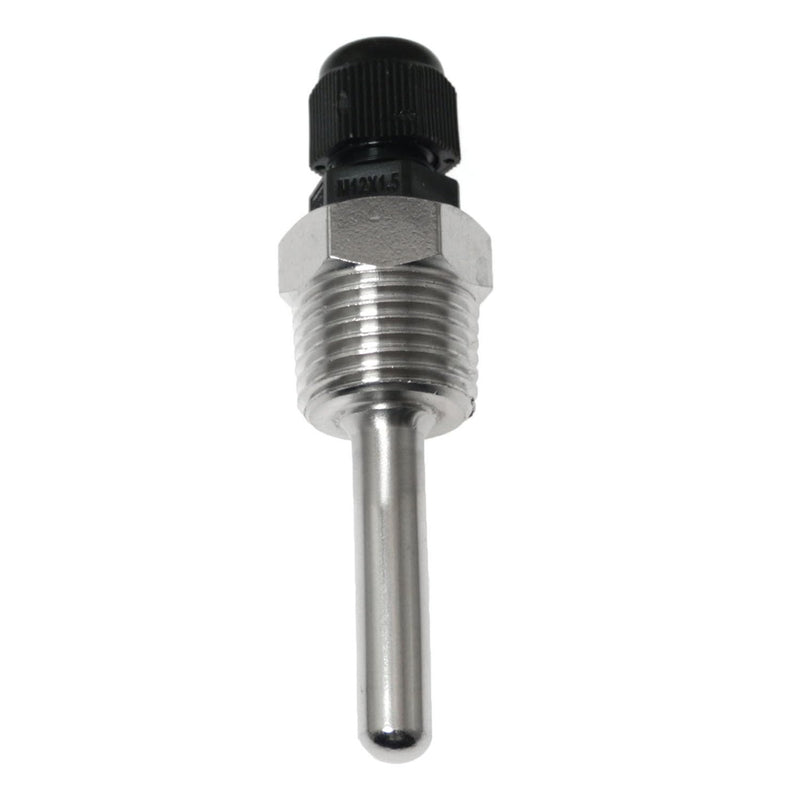 [Australia - AusPower] - RLECS 2pcs 8x50mm Temperature Sensor Housing 4 Minute Tooth 304 Stainless Steel Probe Tank Protective Case Solar Accessories 