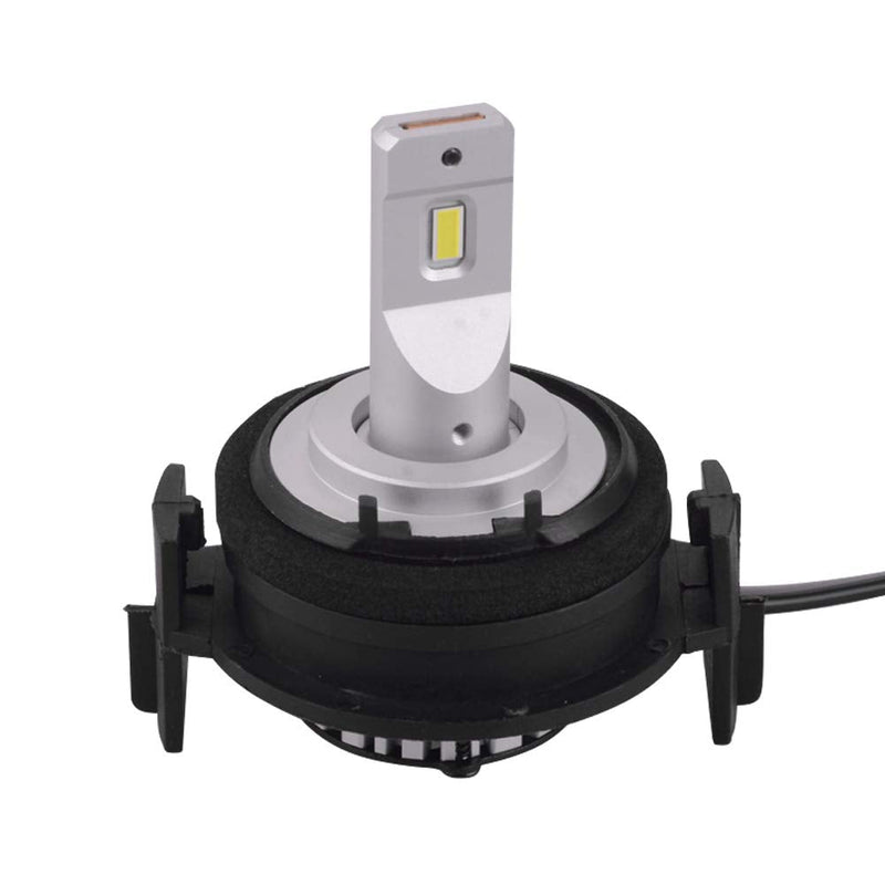 [Australia - AusPower] - TECTICO H7 LED Adapter Mount Base Conversion Accessories Compatible with BMW E46 3-Series 325ci 325i 330ci 330i M3 328Ci 323i etc., Pack of 2 