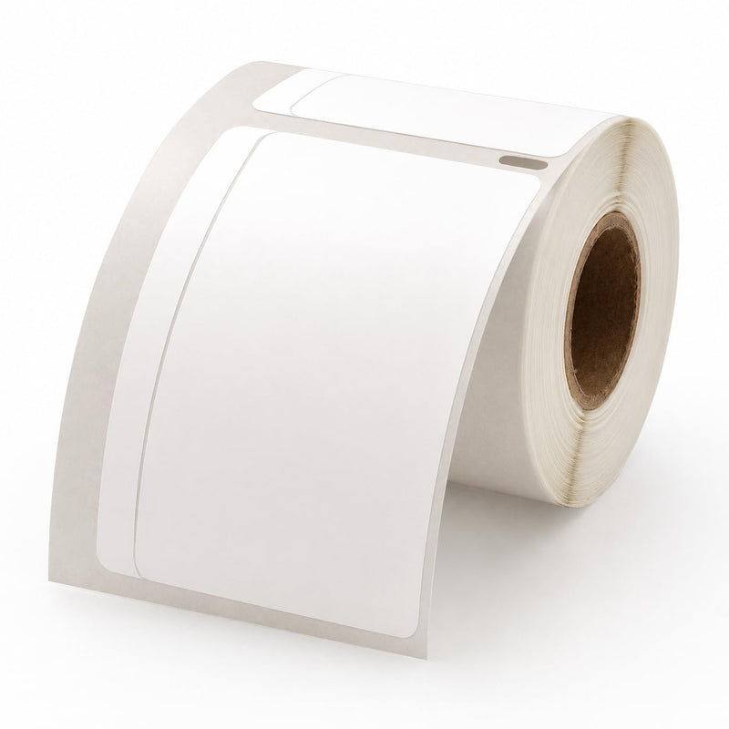 LabelValue Brand LV-30326 Small Veterinary Prescription Labels - 1-4/5” x 3-1/10”, 150 Labels/ 1 Roll - Compatible with a Wide Range of Direct Thermal Printers and Veterinary Software Systems