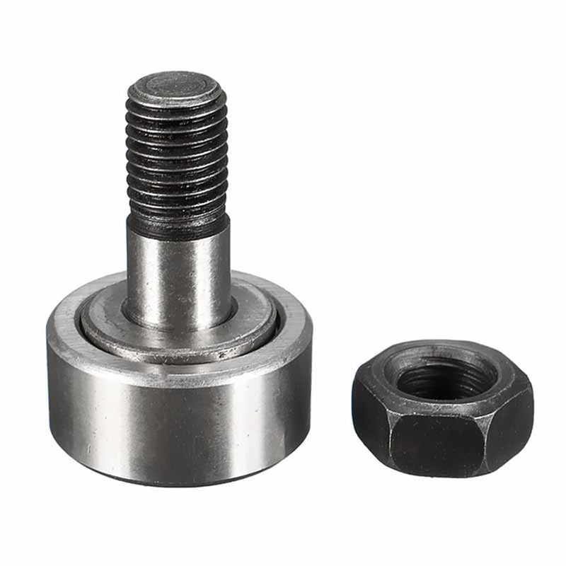 [Australia - AusPower] - Cam Follower Track Runner Bearings, CF12/KR30 Needle Roller Bearing 30mm Roller Diameter Stud Type Track Cam Followers for Machine Tool Guide Rail and 3D Printers 4pcs 4 CF12/(KR30) 