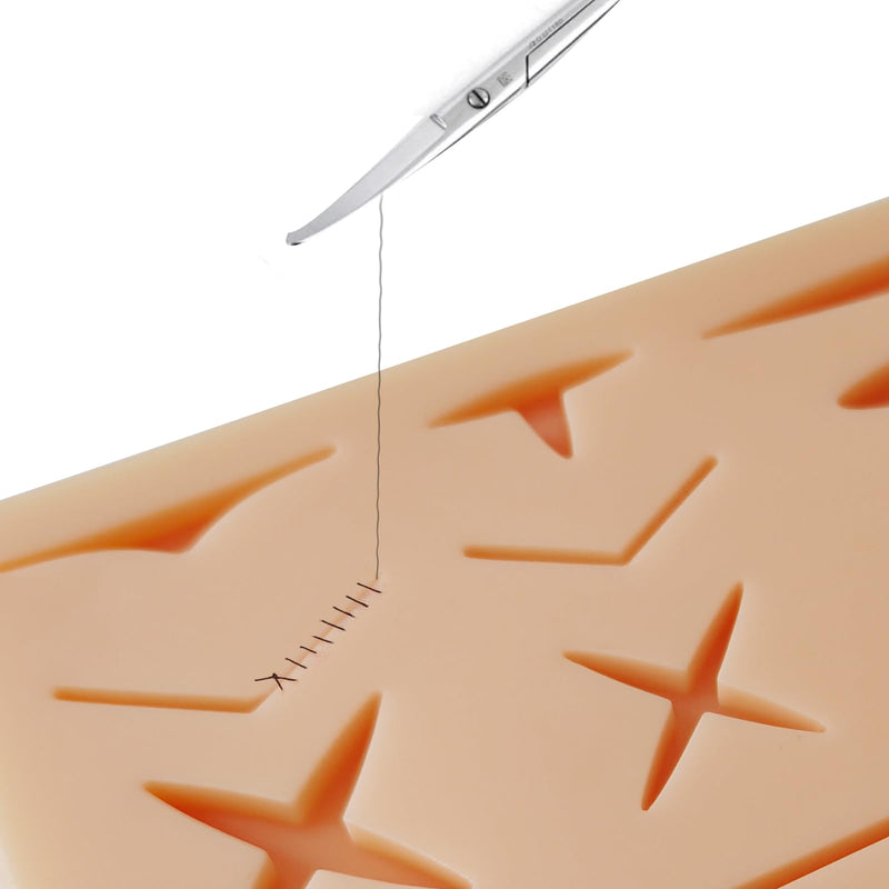 [Australia - AusPower] - 3 Pcs Suture Pad 3 Layer Suture Practice Pad with Wounds Suture Practice Kit, Hard to Rip, Tear or Break for Medical and Vet Students Veterinarian Nurses Training and Practice 