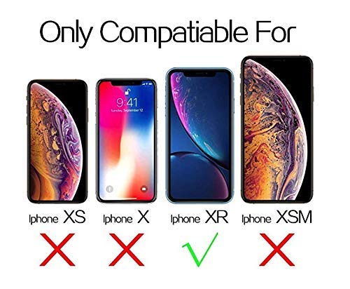 [Australia - AusPower] - iPhone XR Clear Case & Screen Protector | 2 in 1 Bundle Package | 2 Tempered Glass Screen Protectors | Crystal Clear Transparent Soft Case | Shockproof Bumpers | Slim Fit | iPhone XR Clear XR 