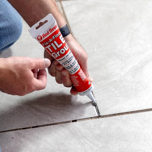 Fix-A-Floor Gray Tile Grout 5.5oz squeeze tube pack of 1 tube