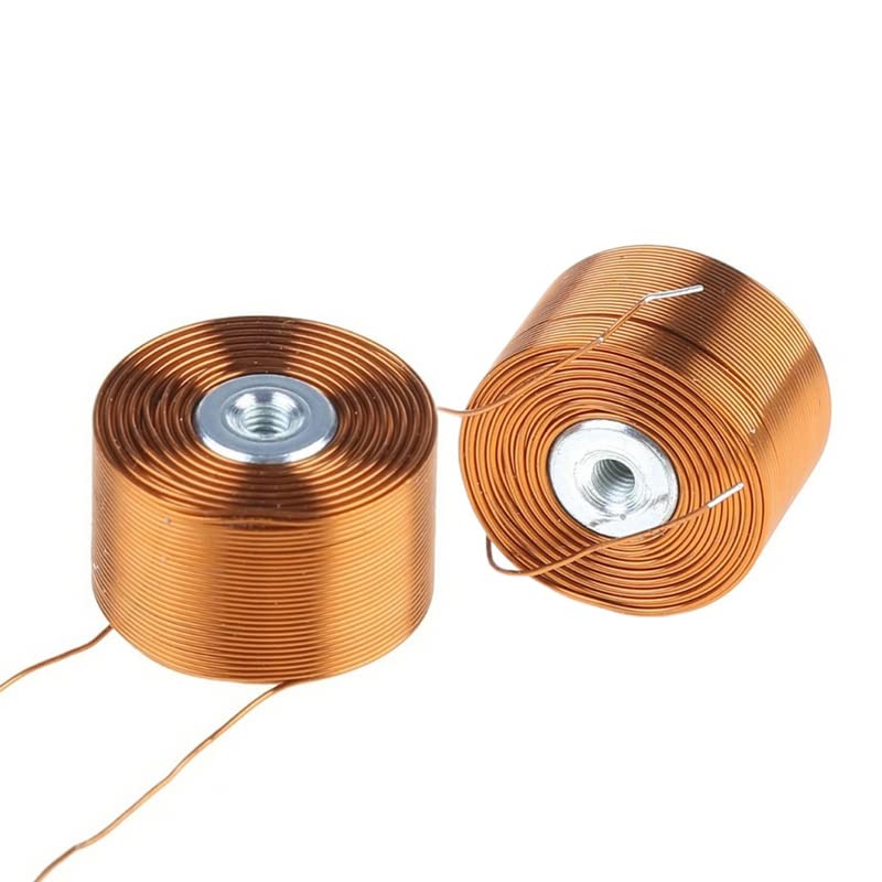 5/10pcs Copper Solenoid Coil DIY Coil High Quality Copper Coil Electromagnetic Induction Experiment Coil 19x12mm (Pack of 10)
