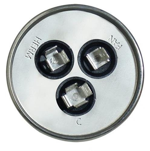 [Australia - AusPower] - GE Genteq Capacitor round 55/5 uf MFD 440 volt 97F9839 