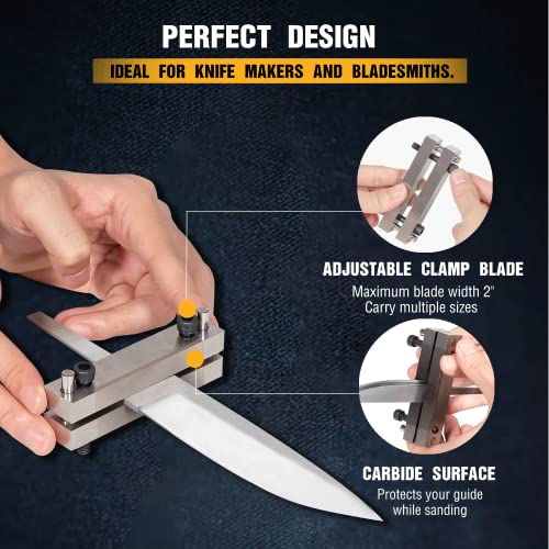 sixcow carbide surface file guide hand file for knife making