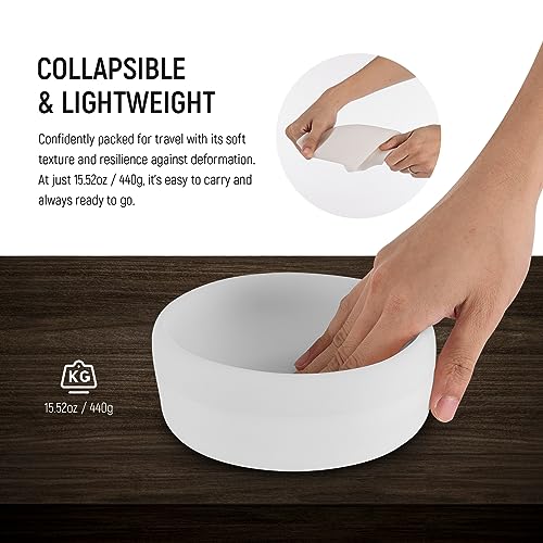 NEEWER CRS6 Softbox Diffusion Dome with 3 Adapter Rings, Compatible with Godox V1 Z2PRO Z3R Round Head Flash and Square Speedlite Z880 and More, NEEWER Mount for Video Light MS60B MS60C MS150B