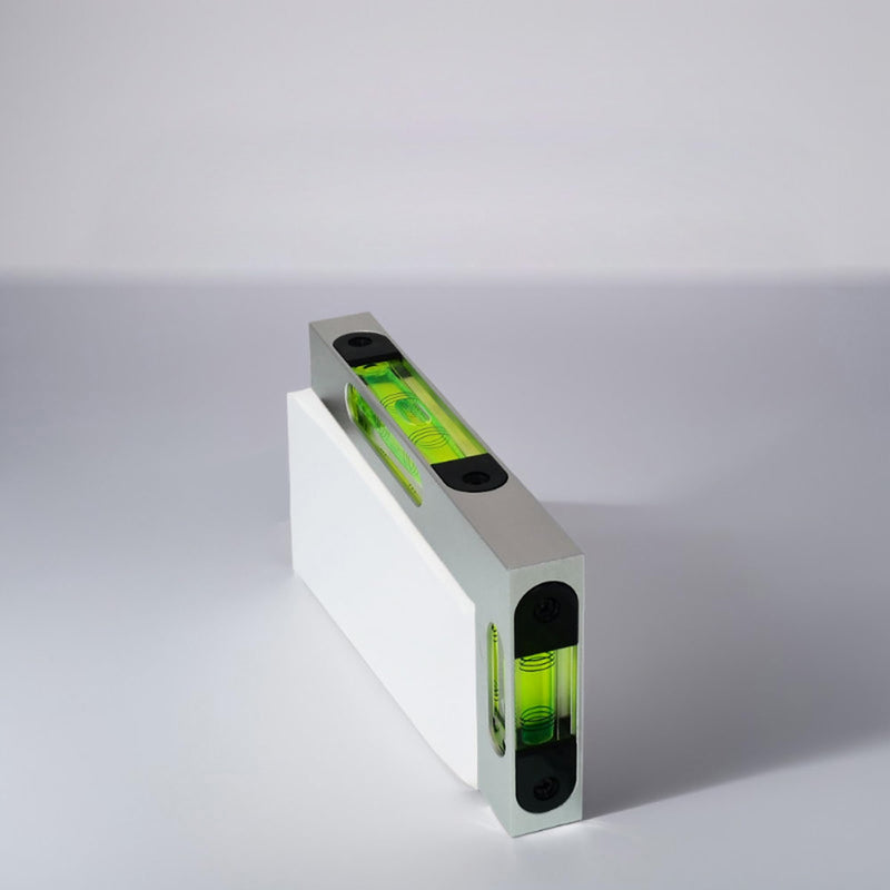 [Australia - AusPower] - Rectangular high-precision L-shaped level, 7-character household strong magnetic double bubble wate，Es gibt 2 Spezifikationen zur Auswahl (160mm) 160mm 