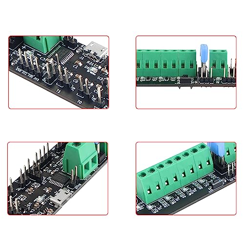1 Piece New Version Klipper Expander Expansion Board Accessories Compatible with Voron 0 2.4 V2.4 3D Printer DIY Parts and Other 3D Printer w/Klipper firmware