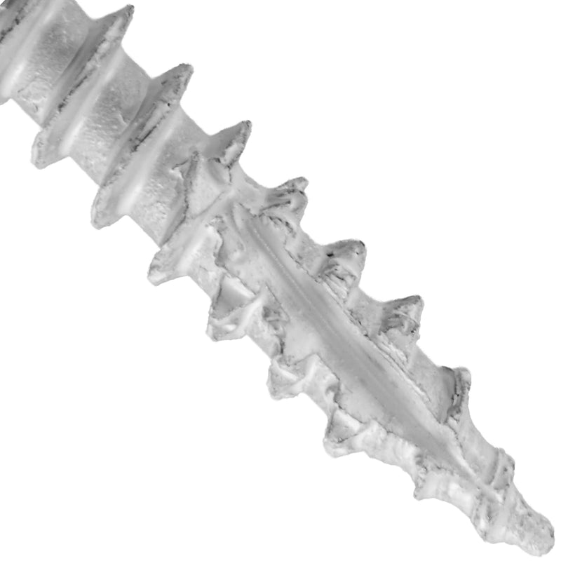 Jake Sales #10 x 2-3/4" White Composite Decking Exterior Coated Wood Screw Torx/Star Drive Head - AQC Lumber Compatible (1 Pound ~85 Screws) WHITE - 1 POUND ~ 75 Screws