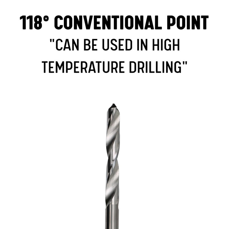 Drill America - DMOD13/64 13/64" Solid Carbide Drill Bit, DMOD Series 13/64"