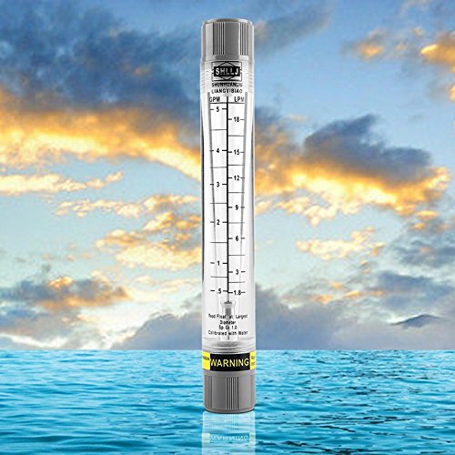 In-Line Flow Meter LZM-15G 0.5-5 GPM / 1.8-18 LPM, Pneumatic Air Source Processing Components