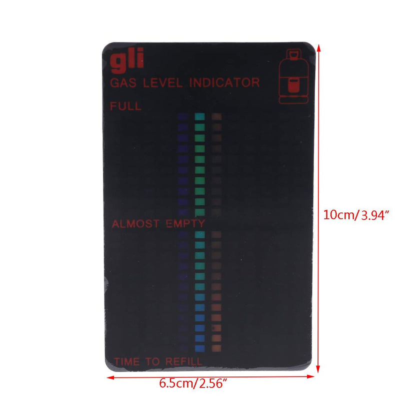 [Australia - AusPower] - Propane LPG Fuel Gas For Tank Level Liquid Crystal Magnetic Gauge Bottle Thermometer 