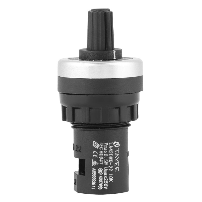 [Australia - AusPower] - Panel Mount 10K Potentiometer VSD VFD for Variable Speed Drive Invert Resistance Adjustment Rotary 