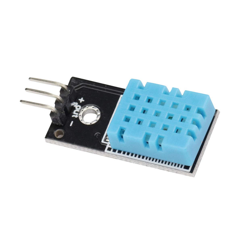 [Australia - AusPower] - 3PCS Digital DHT11 Temperature Humidity Sensor Module Temperature and Humidity Detector 3.3V-5V 20%-95% Environmental Temperature Humidity Induction Probe with Wires 