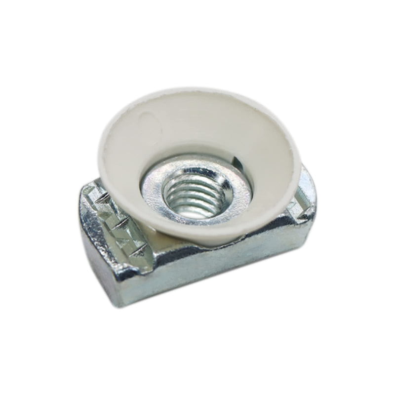 [Australia - AusPower] - 3/8"-16 Cone Nuts, Strut Channel Nuts with Zinc Electroplate Finish, Twirl Nuts for Use with Strut Channel (10 Pack) (3/8"-16) 3/8"-16 