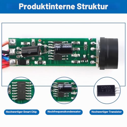 Jadeshay Photoelectric Sensor Infrared Sensor 10-30VDC Photoelectric Sensor Switch Infrared Beam Optical Proximity Sensor 3 Conductor NPN Normally Open, for 5-30cm Detection Distance