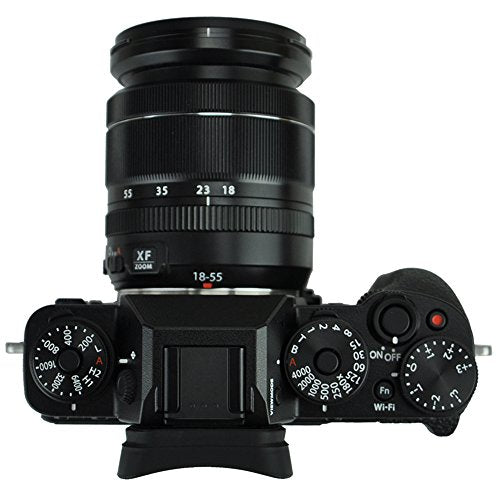 JJC EF-XTL Soft Durable Silicone Eyecup Viewfinder for Fujifilm X-T1, X-T2, X-T3, GFX-50S, X-H1, Replaces Fujifilm EC-XT L, EC-GFX, EC-XT M, EC-XT S and EC-XH W