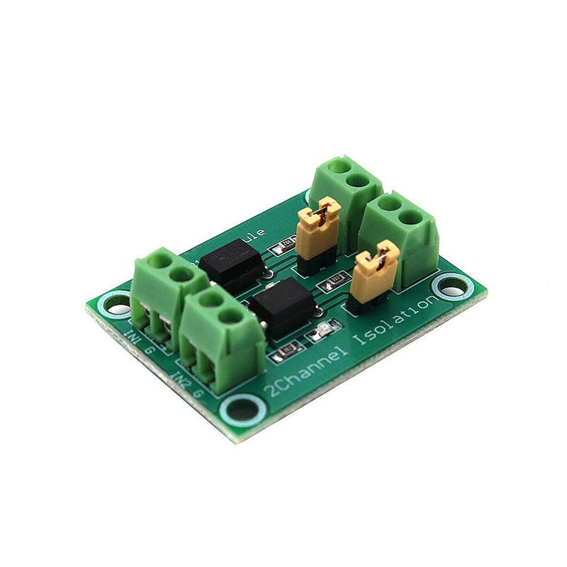 DollaTek 5pcs 817 Optocoupler 2-Way Voltage Insulation Board Voltage Control Switch Module