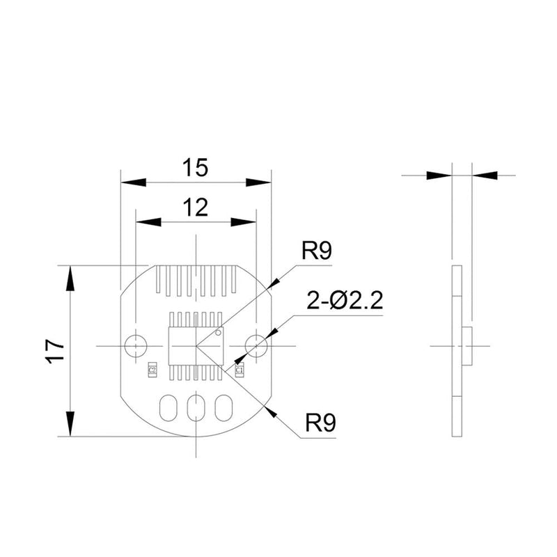 [Australia - AusPower] - AS5048A Magnetic Encoder, PWM and SPI Port Rotary Encoder Module, 14 Bit 360 Degree Induction Angle Measurement Sensor Module Board 