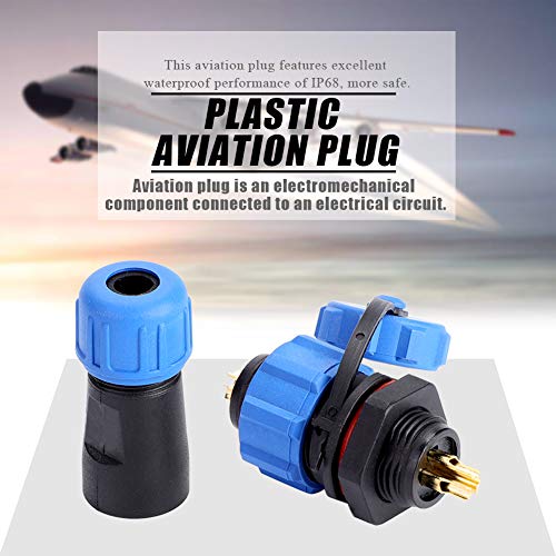 Aviation Plug IP67 SP13 Waterproof Aviation Connector 3 Pin