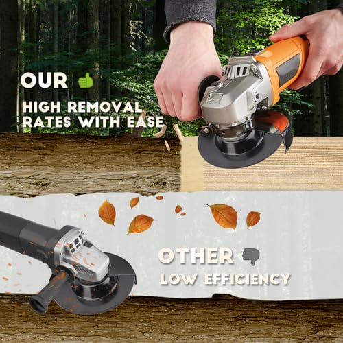 Wood Grinding Disc, Rasp Disc 125 mm, Wood Cutter for Angle Grinder, Flex Grinding Disc, Wood Carving Disc, Milling Disc, for Angle Grinder, Polishing, Carving, Grinding (Set of 3) set of 3