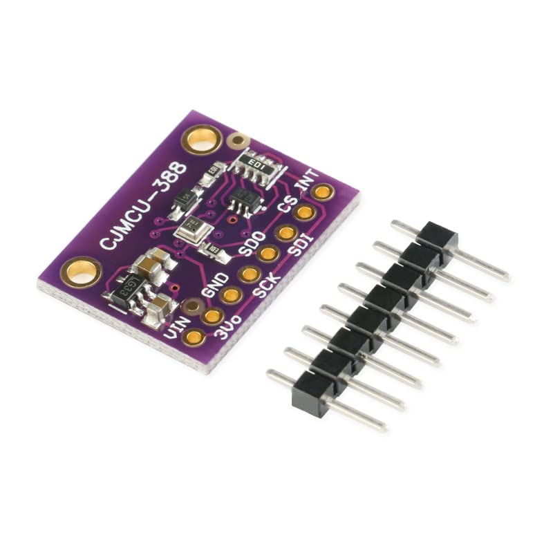 [Australia - AusPower] - 2Pcs BMP388 Digital Temperature Detector Module Atmospheric Air Pressure Sensor Module 24Bit CJMCU-388 Low Noise Pressure Sensor I2C SPI for DIY Smart Home 