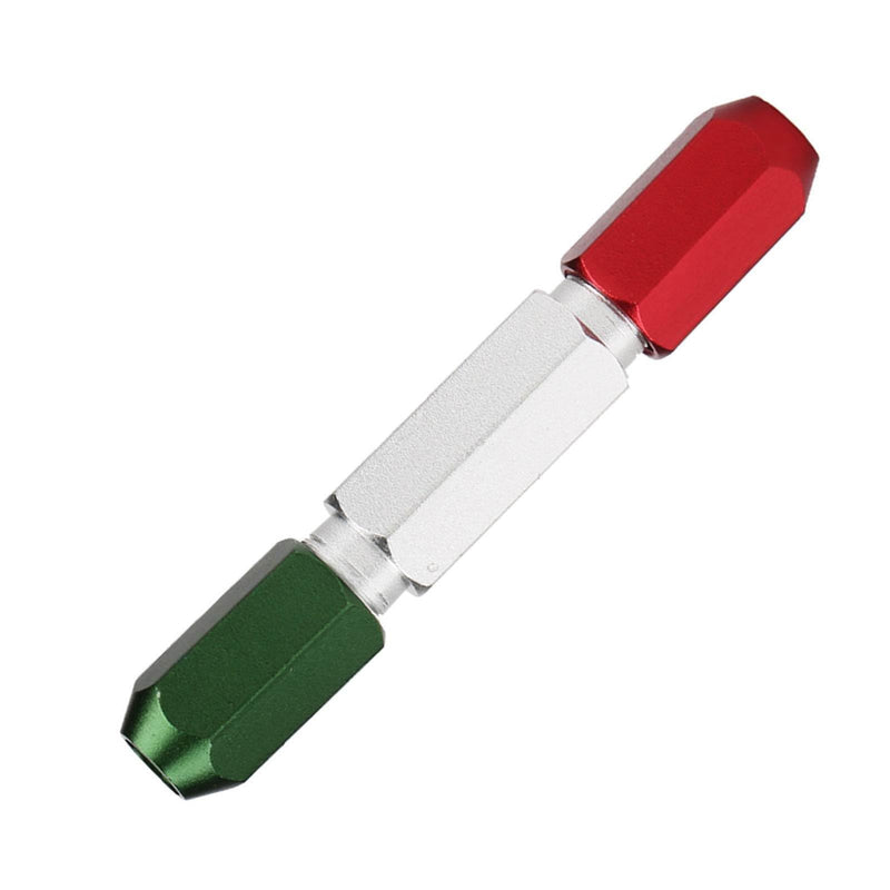 [Australia - AusPower] - Fafeicy 2PCS Aluminum Alloy Double End Pin Gage Handle Go No Go Plug Gage Handle 0.3‑16mm 