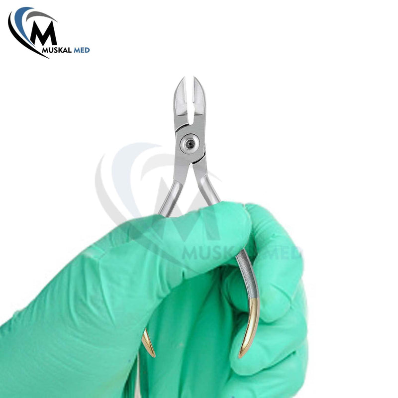 [Australia - AusPower] - Dental Ligature Cutter Plier, Orthodontic Light Wire Cutting Pliers Instruments with Tip, Wire Cutter Dental Instrument Tool for Dentists 