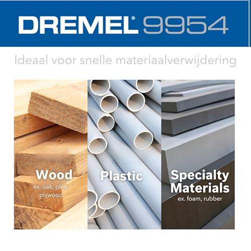 Dremel MAX Power Wood Carving Bit 7,9mm (9954DM) Ball-Nosed Shaped NoseShapedTip