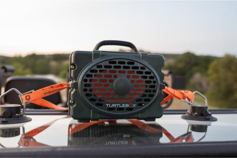[Australia - AusPower] - Turtlebox: Tie-Down Strap Kit - includes 2 Straps - Strap Your Turtlebox Speaker on Your Ranger, Snowmobile, Kayak, Cooler or Boat to give You Peace of Mind - Set of 2, Each 41" Long (Black) Black 
