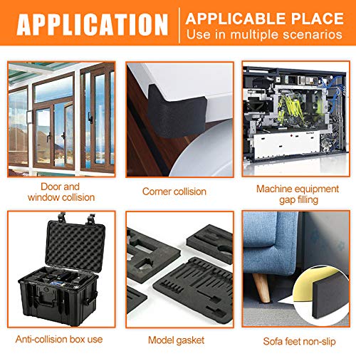 [Australia - AusPower] - Foam Insulation Tape Adhesive, Seal, Doors, Weatherstrip, Waterproof, Plumbing, HVAC, Windows, Pipes, Cooling, Air Conditioning, Weather Stripping, Craft Tape (33 Ft- 1/8" x 2") 33 Ft- 1/8" x 2" 
