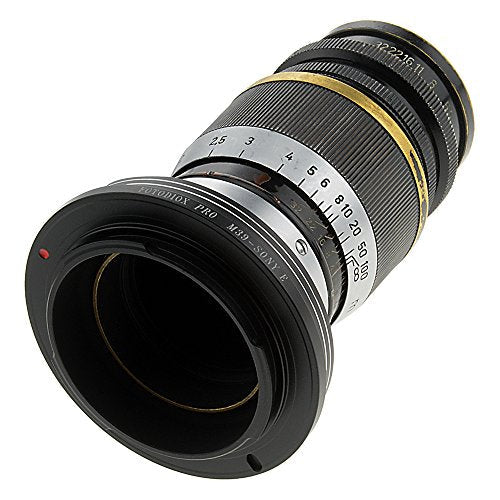 Fotodiox Pro Lens Mount Adapter Compatible with Leica L39 (x0.977mm Pitch) Lenses to Sony E-Mount Cameras