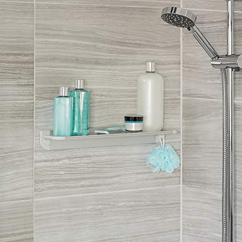 Better Living Products 11630 GLIDE Shower Shelf, Grey