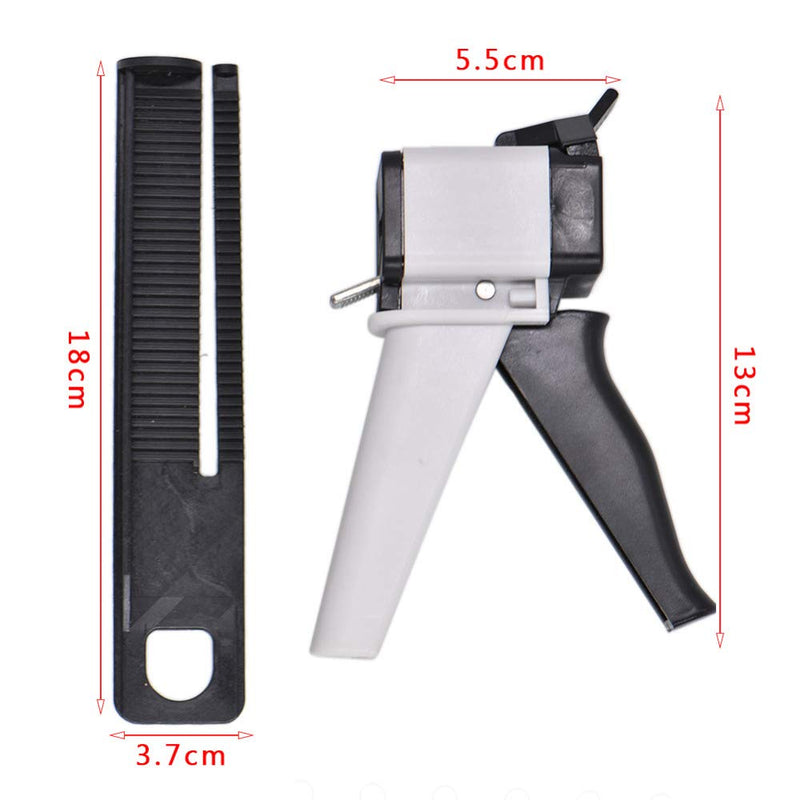 [Australia - AusPower] - 4:1 Dental Temporary Crown Dispensing Gun Dental Impression Mixing Universal Dispenser Gun Dental Tools 