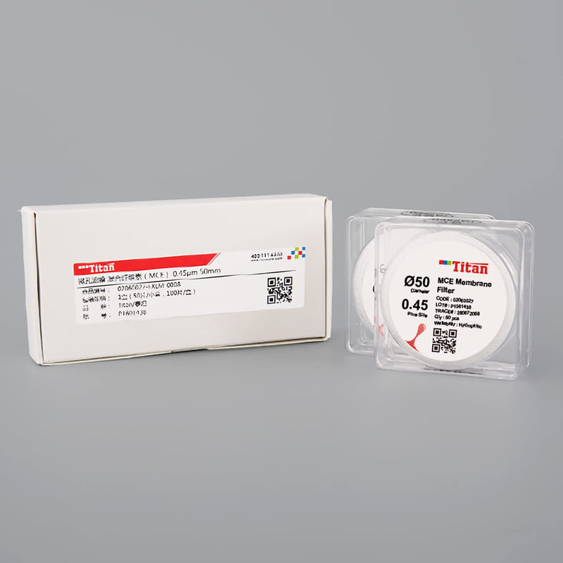 [Australia - AusPower] - 100pcs MCE Filter Membrane Lab Round Micron Filter,0.45?m,50mm 0.45?m,50mm 