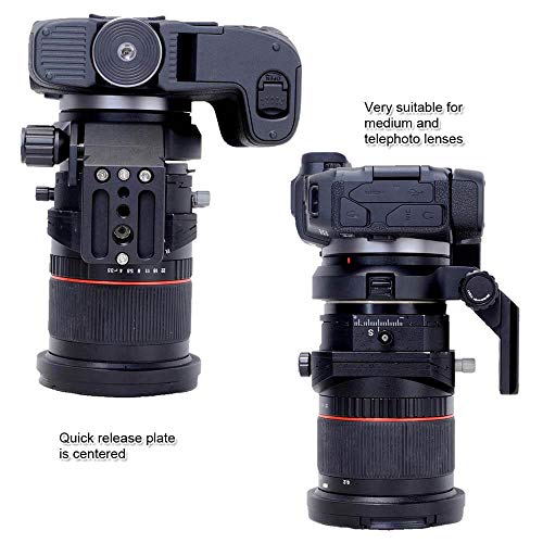 iShoot Metal Tripod Mount Ring Lens Collar Compatible with Canon EF-EOS R Mount Converter Adapter Ring Basic Model, Lens Support Holder Bracket Bottom is Arca-Swiss Fit Quick Release Plate Feature